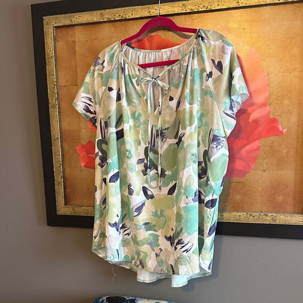 Floral Print Women's Top